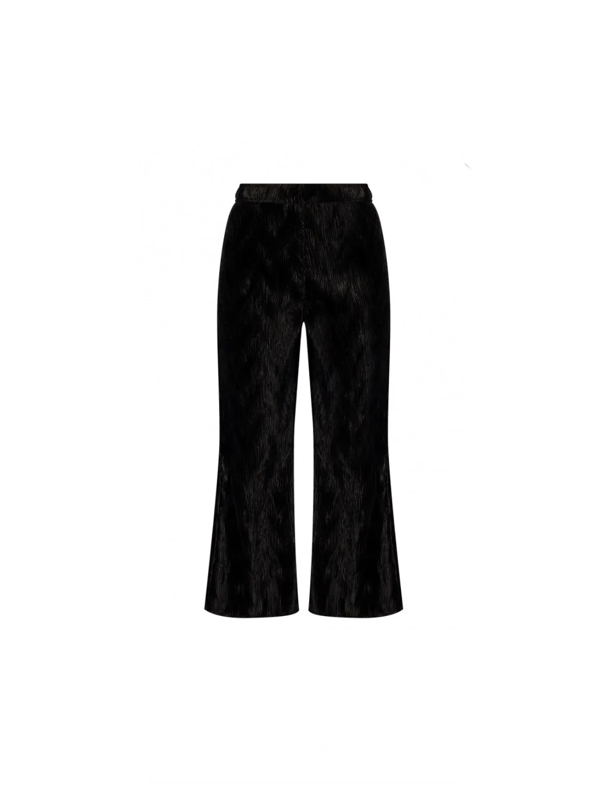 Ganni Black Pleated Trousers