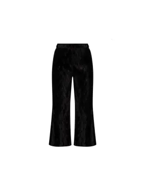 Ganni Black Pleated Trousers