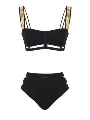 Gatsby Bikini Nero ::RET