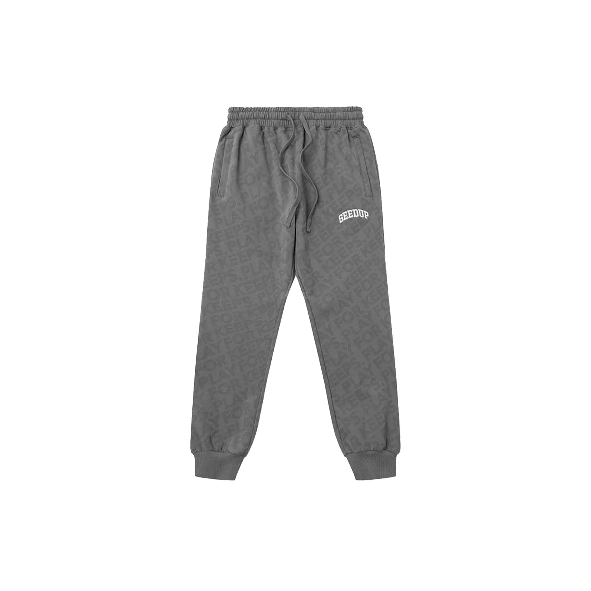 Geedup Micro Team Logo Trackpants 'Grey' (2024)