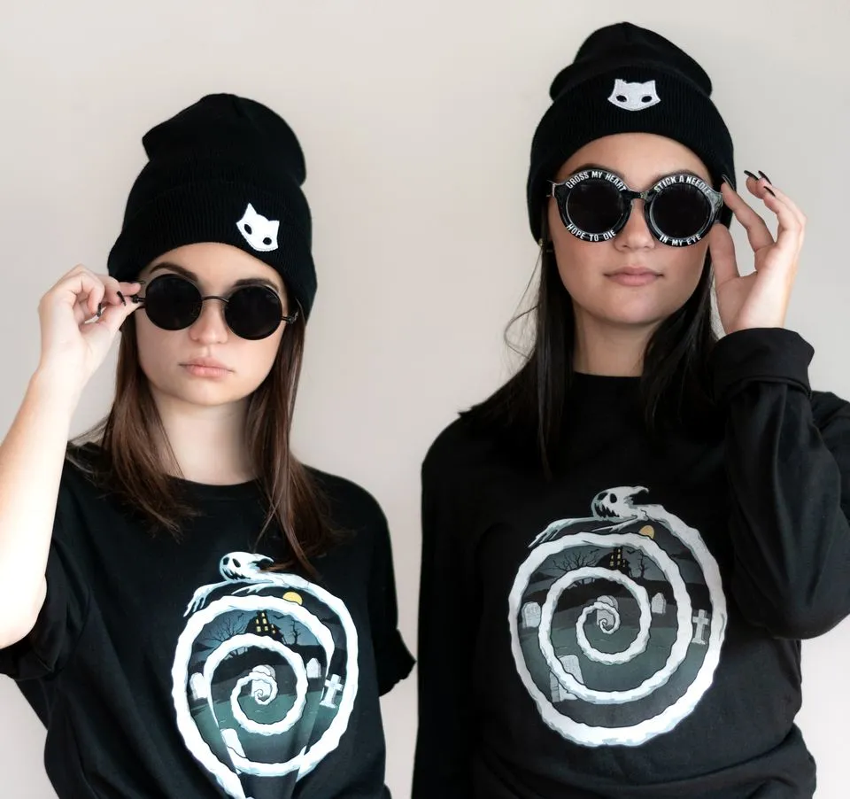 Ghost Cat Logo Beanie