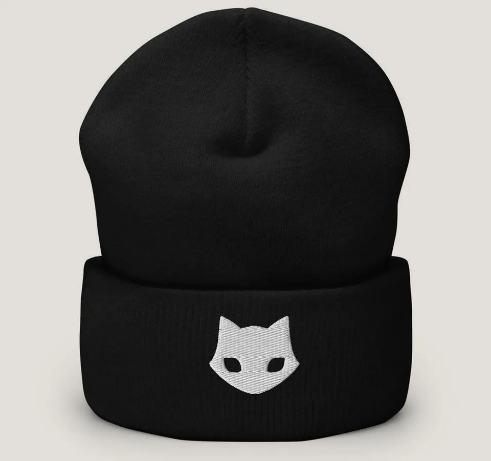 Ghost Cat Logo Beanie