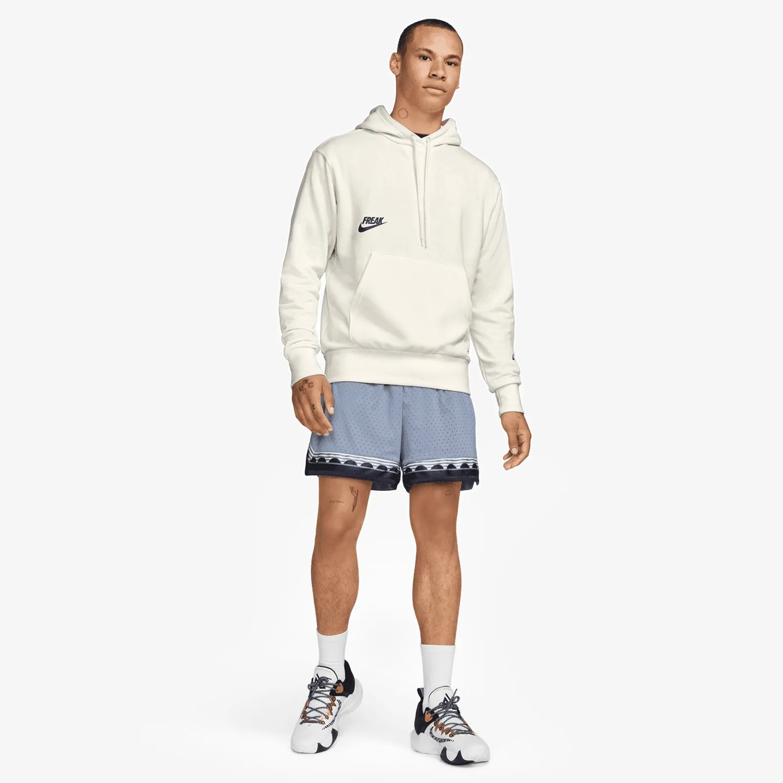 Giannis Freak Logo Hoodie - Sail