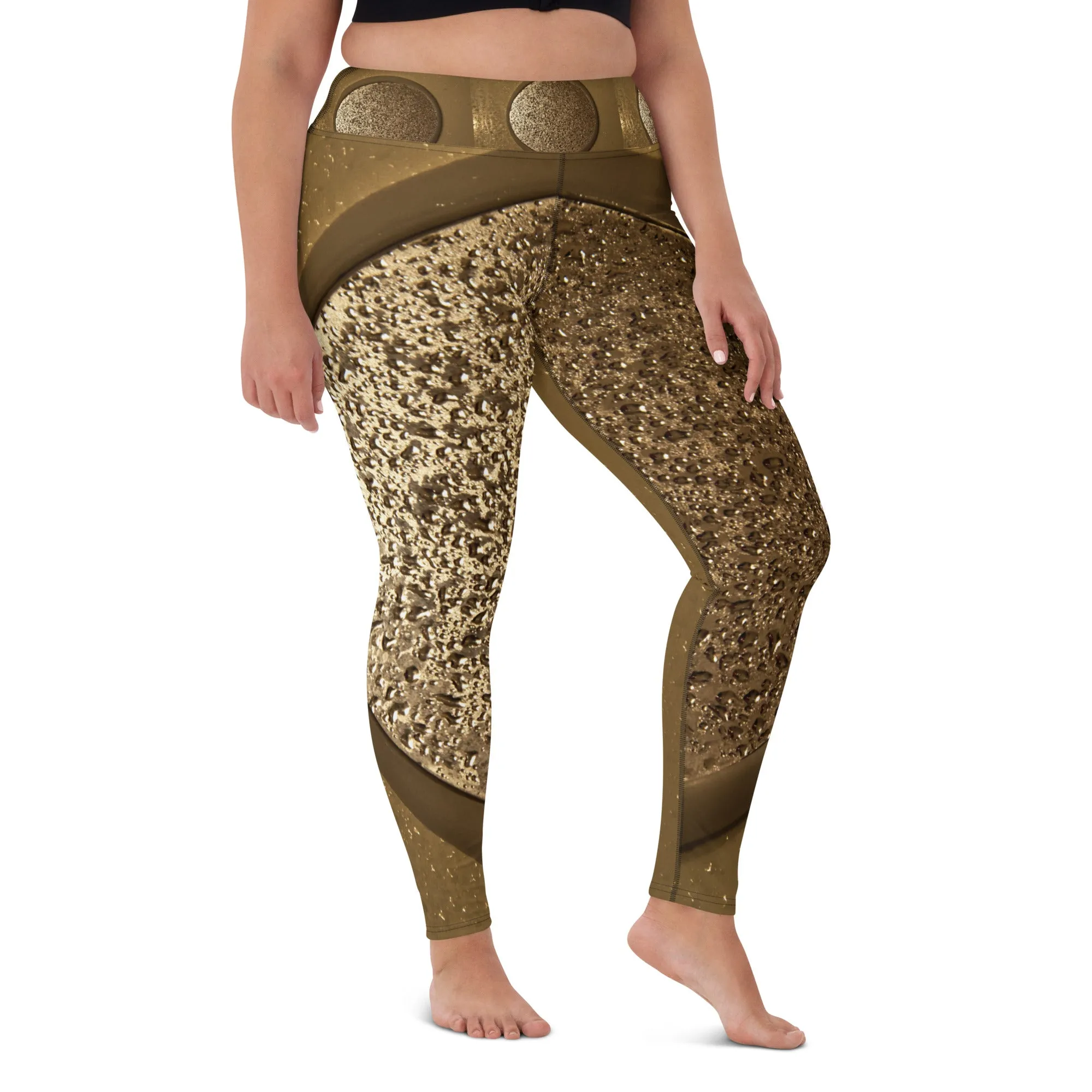 Go Gold Yoga Leggings