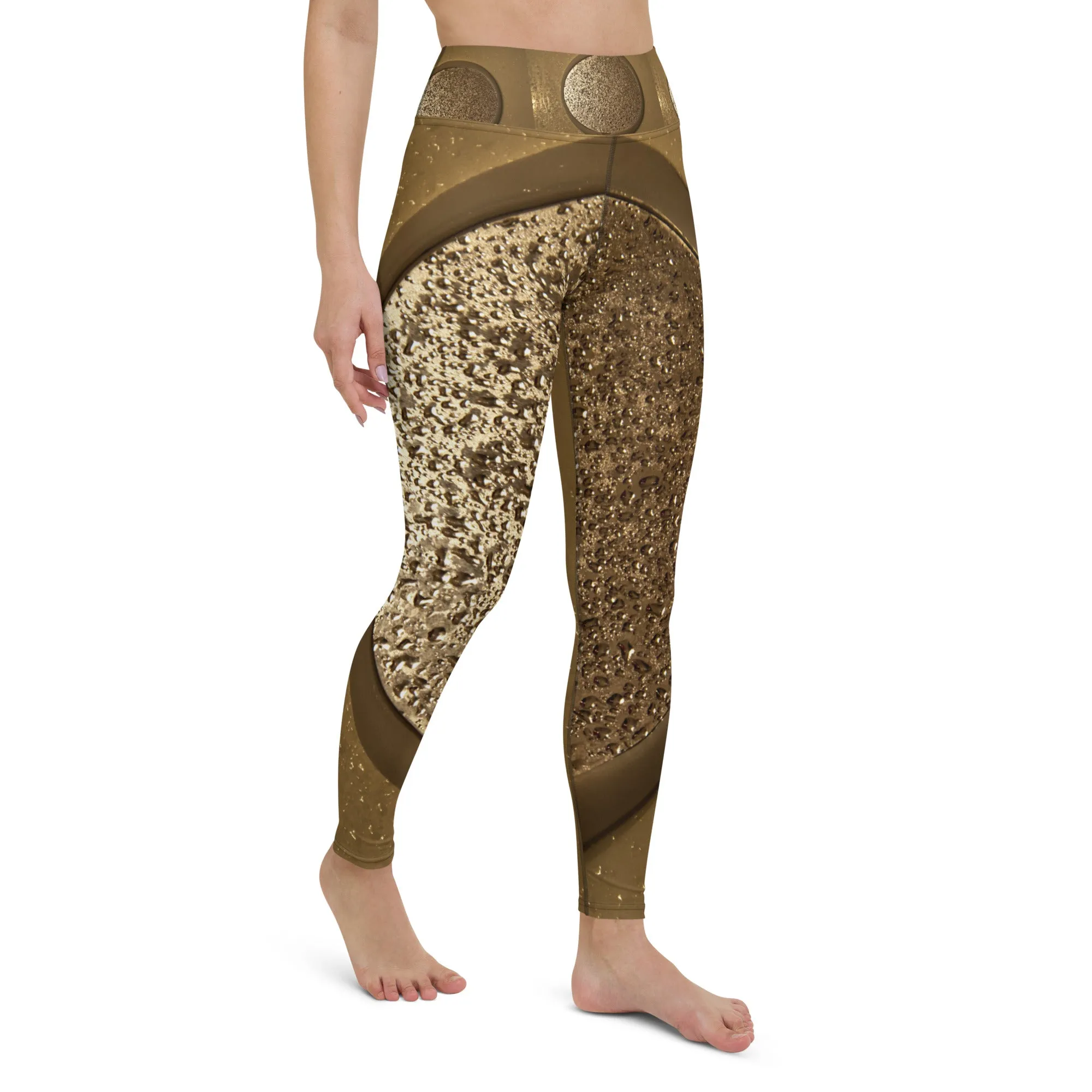 Go Gold Yoga Leggings