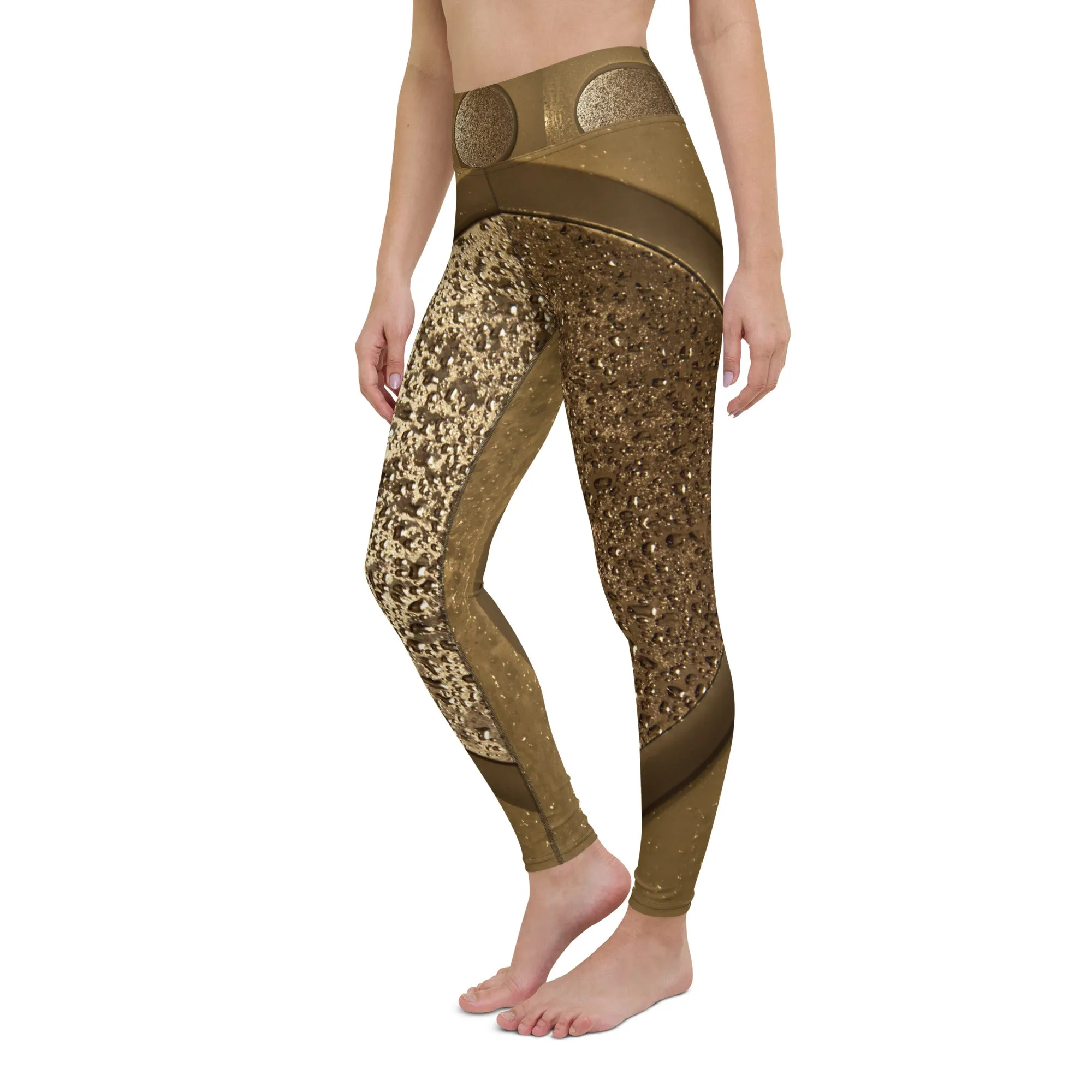 Go Gold Yoga Leggings