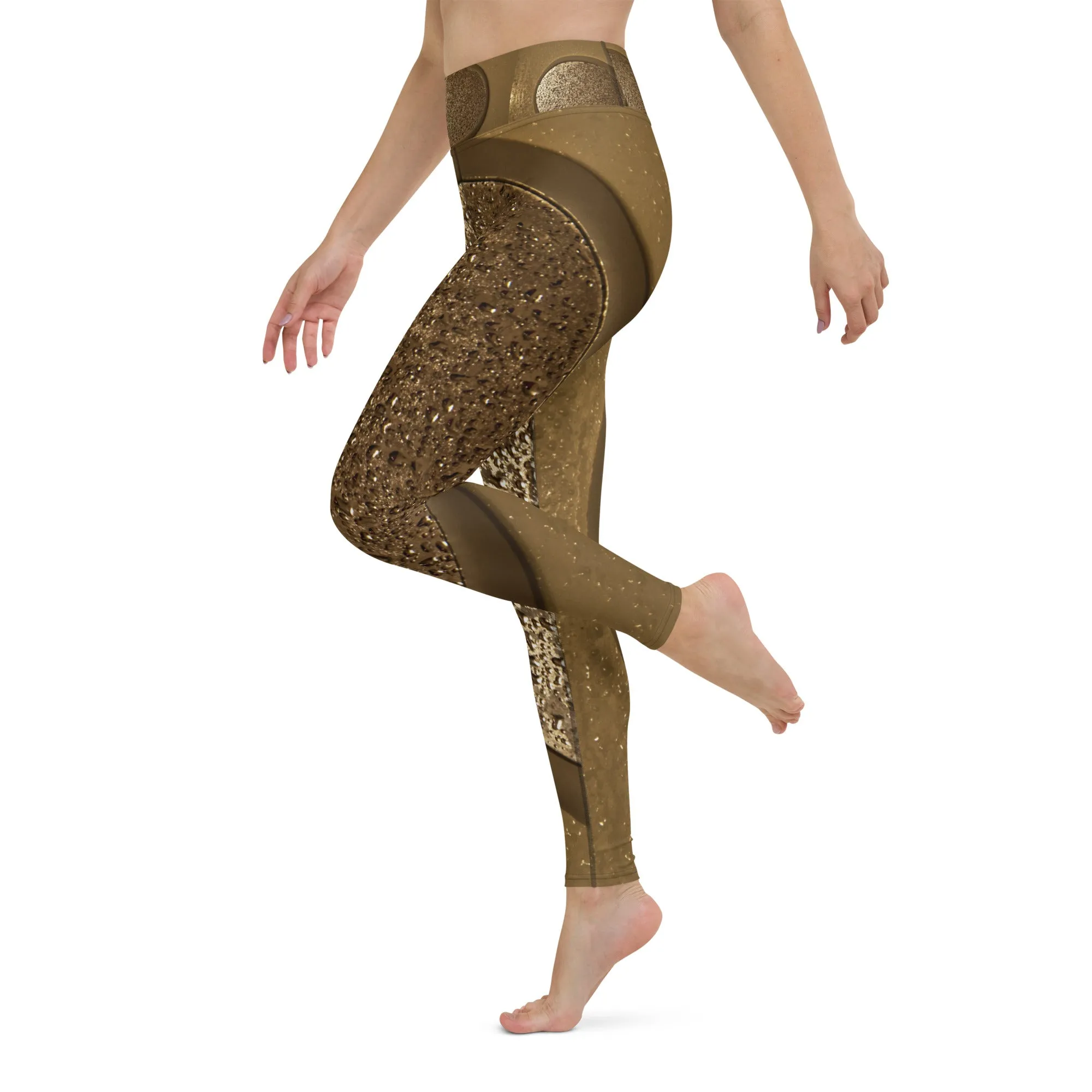 Go Gold Yoga Leggings