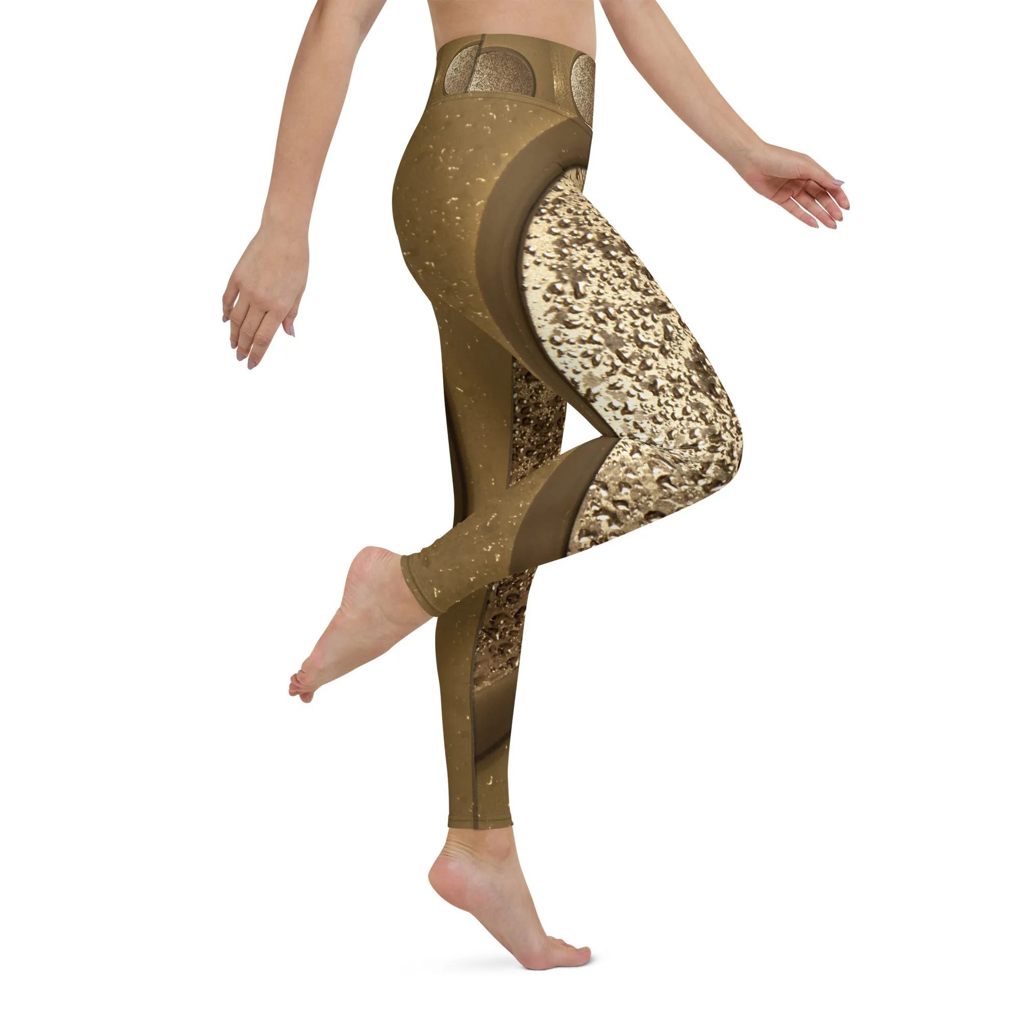 Go Gold Yoga Leggings
