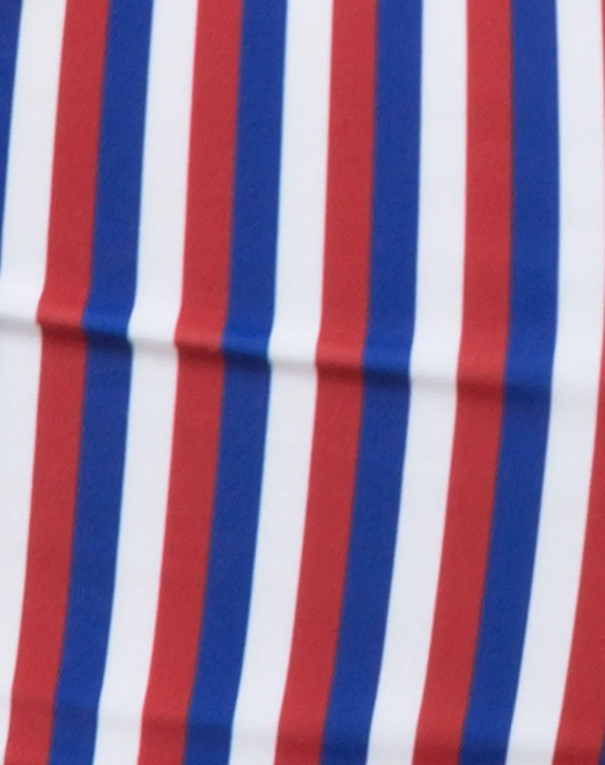 Grifin Bikini Bottom in Triple Stripe