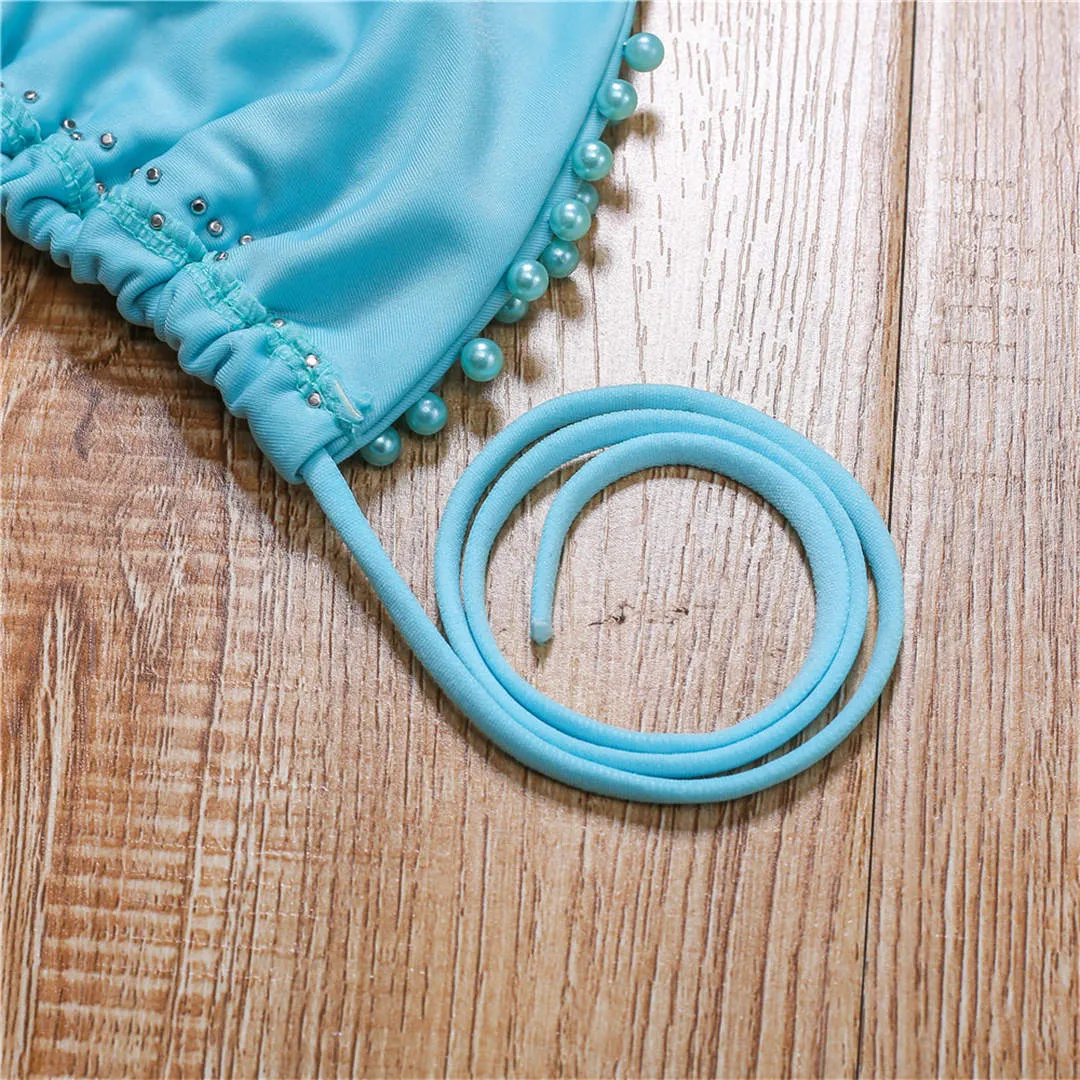 Halter Mini Bikini  Swimsuit