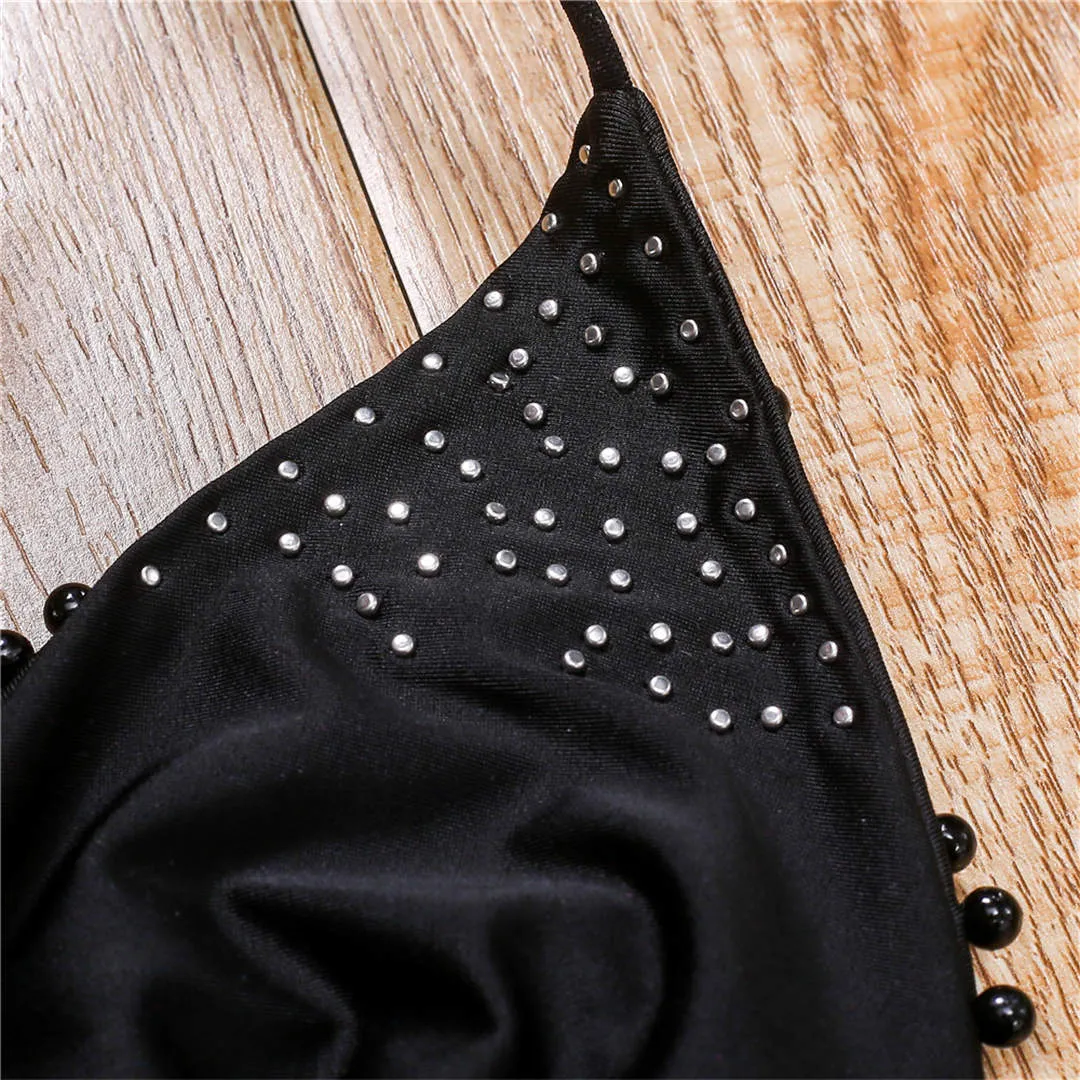 Halter Mini Bikini  Swimsuit
