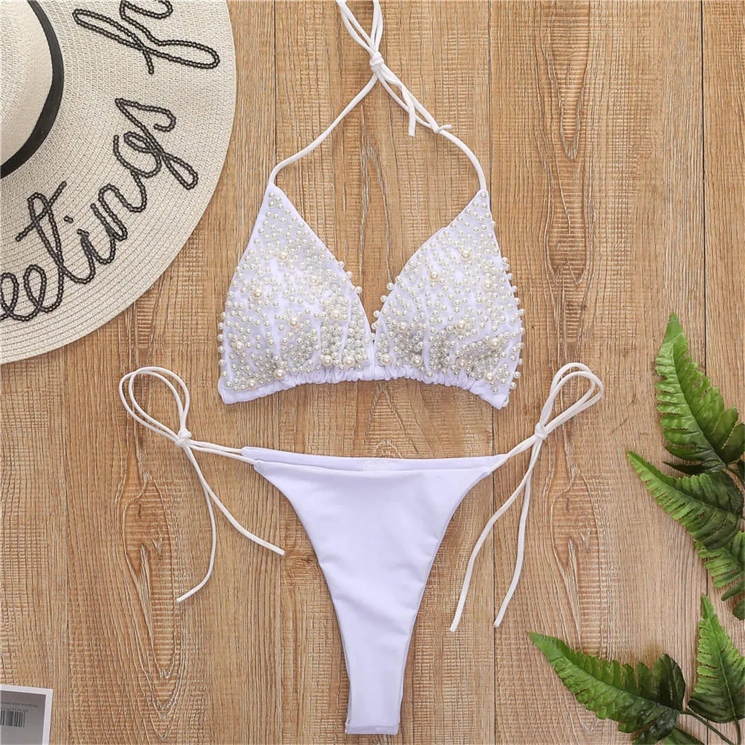 Halter Mini Bikini  Swimsuit