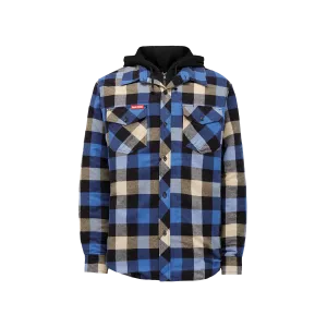 Hard Yakka Men's The Quilted Shacket - Blue