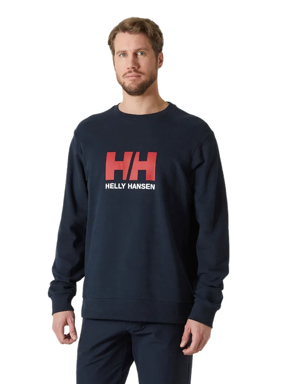 Helly Hansen Mens Logo Crew Sweatshirt 2.0