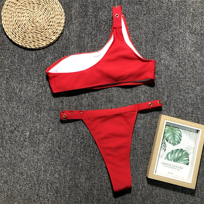 High Waist Cut Swimsuit