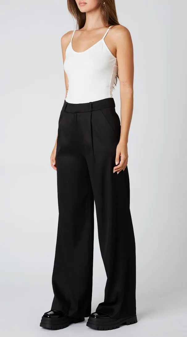 High Waist Pleated Trousers