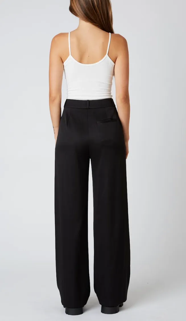 High Waist Pleated Trousers