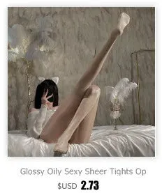 High-Waist Sexy Satin Glossy Leggings - Tight Silk Yoga Leggings