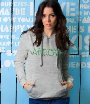 Hoodie For Women Arrow Logo Printed Womens Hoodie