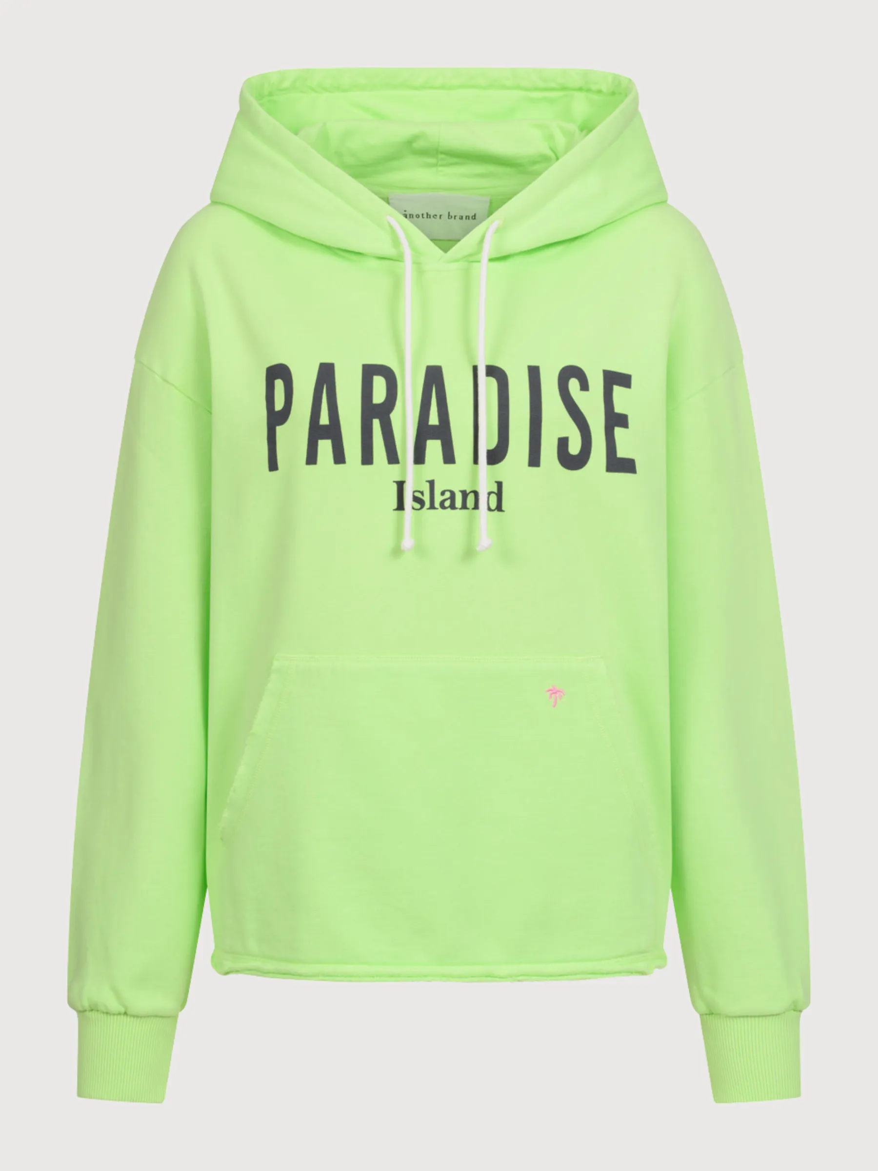Hoodie Paradise Island Pigment Lime Women | Another Brand