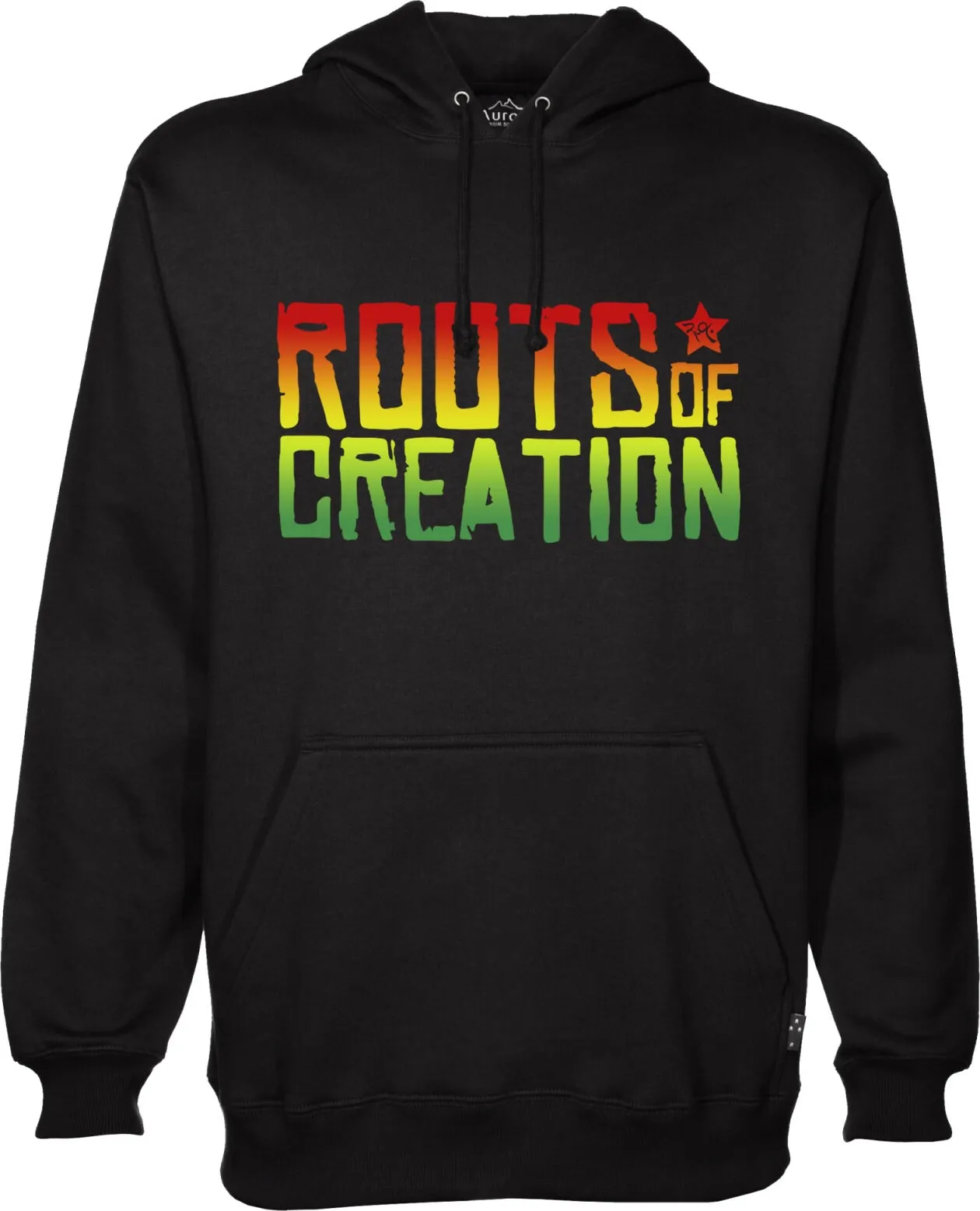 HOODIE: Rasta Fade logo (Pullover)