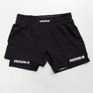 Hooks BJJ Shorts - Sports  Dual Layer