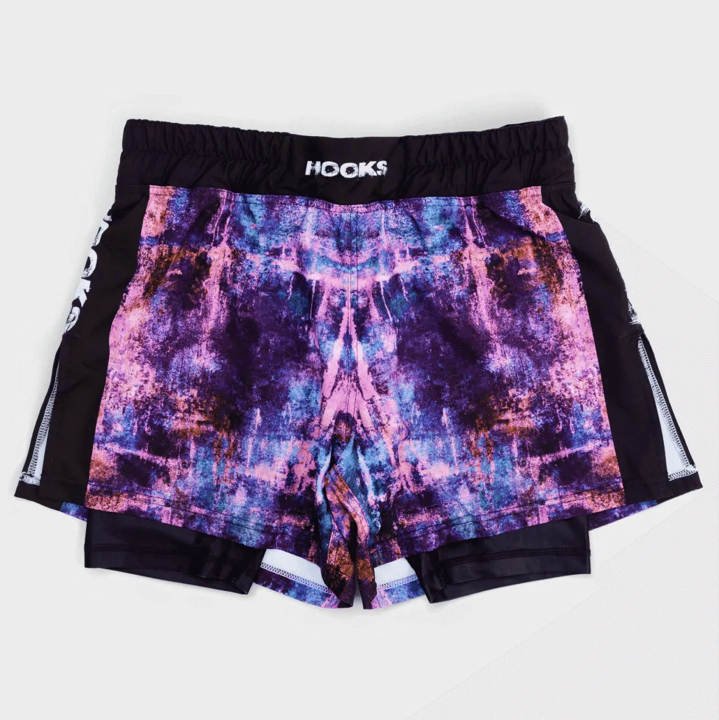 Hooks MMA Shorts - Grunge Fight Shorts