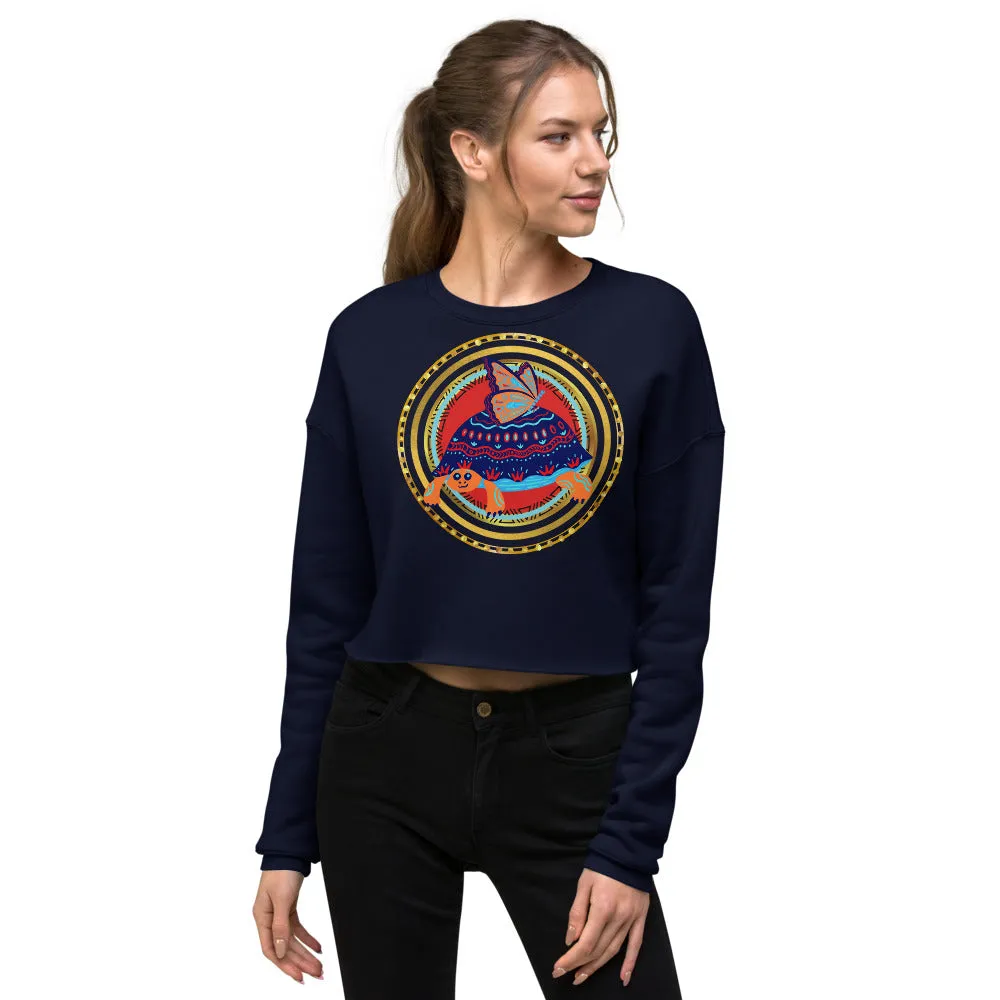 I Keep My Circle Tight Crop Sweatshirt