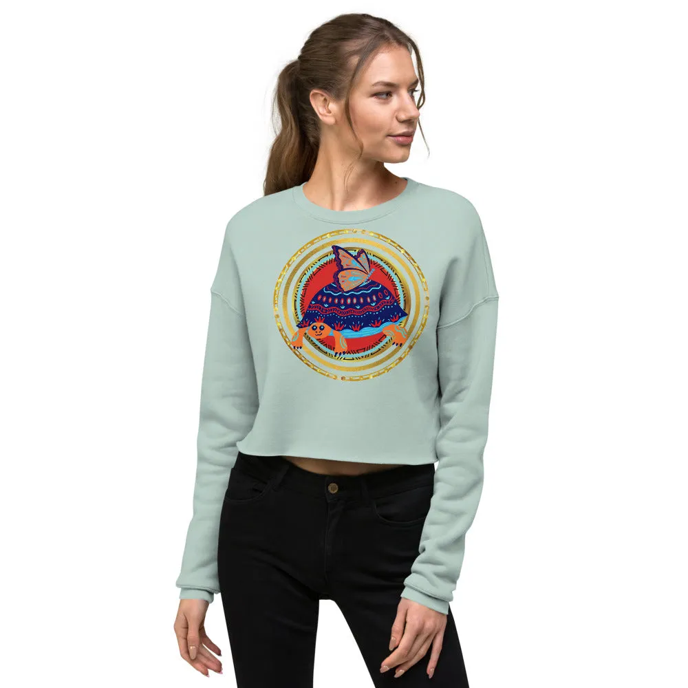 I Keep My Circle Tight Crop Sweatshirt
