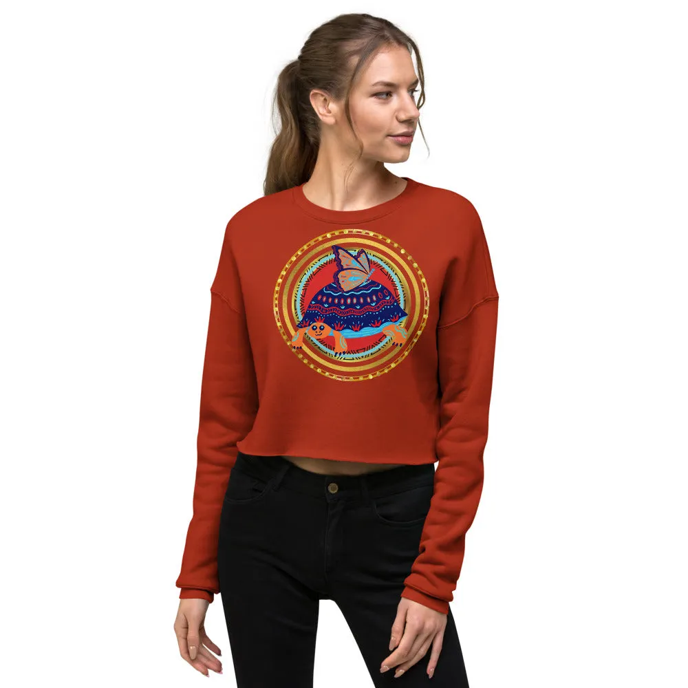 I Keep My Circle Tight Crop Sweatshirt