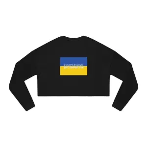 I Support You Women's Cropped Sweatshirt