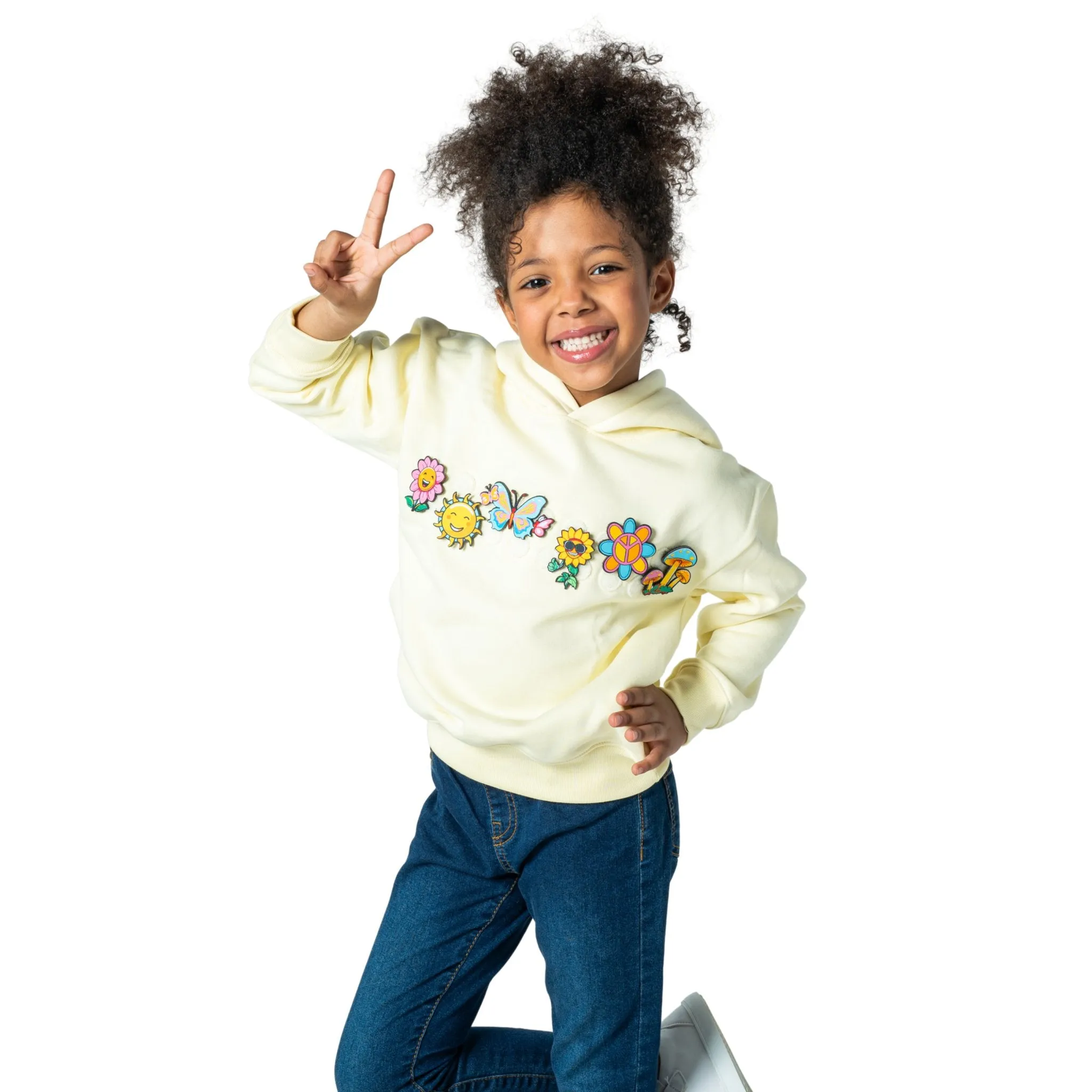 Interchangeable Velcro Patch Hoodie -- Unisex