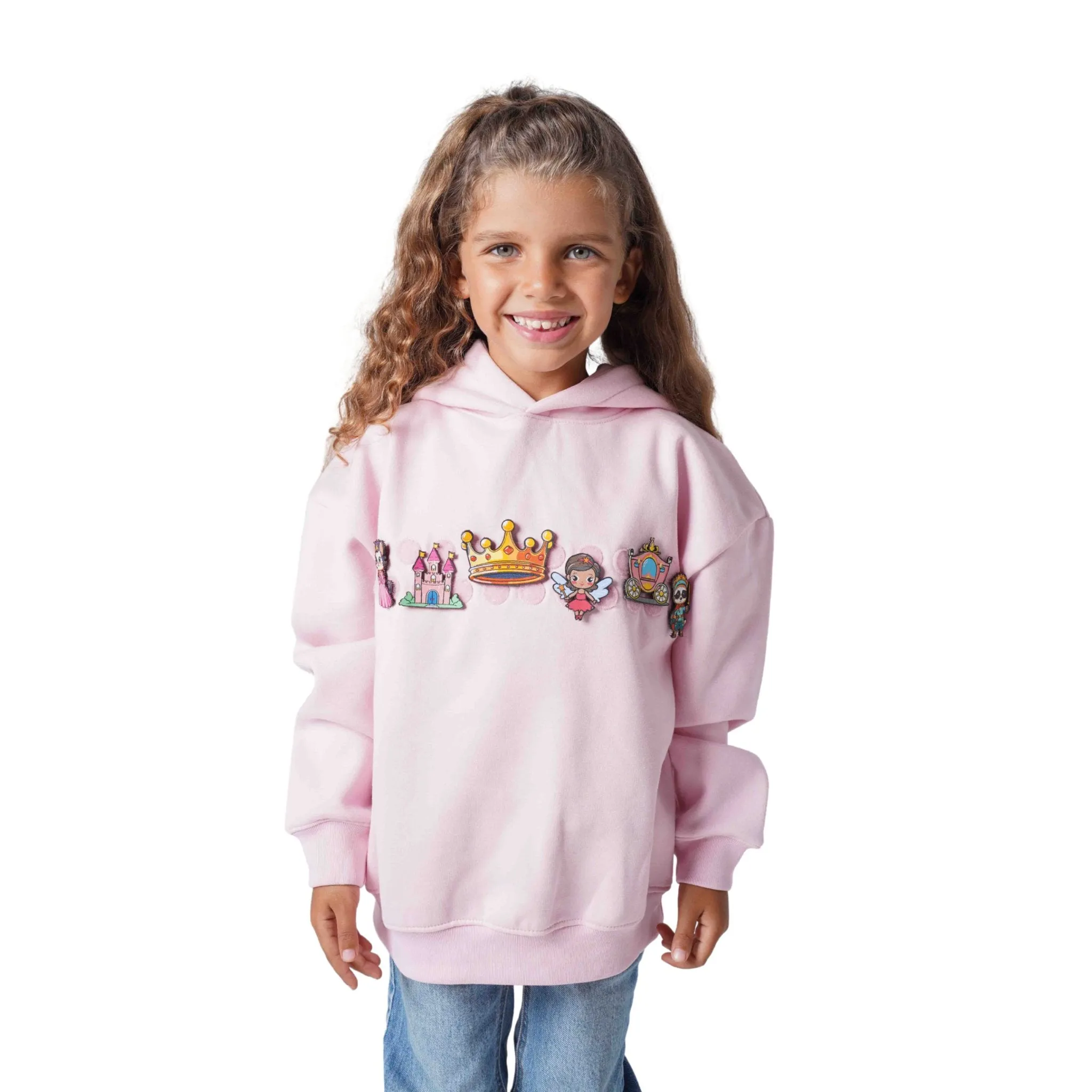 Interchangeable Velcro Patch Hoodie -- Unisex