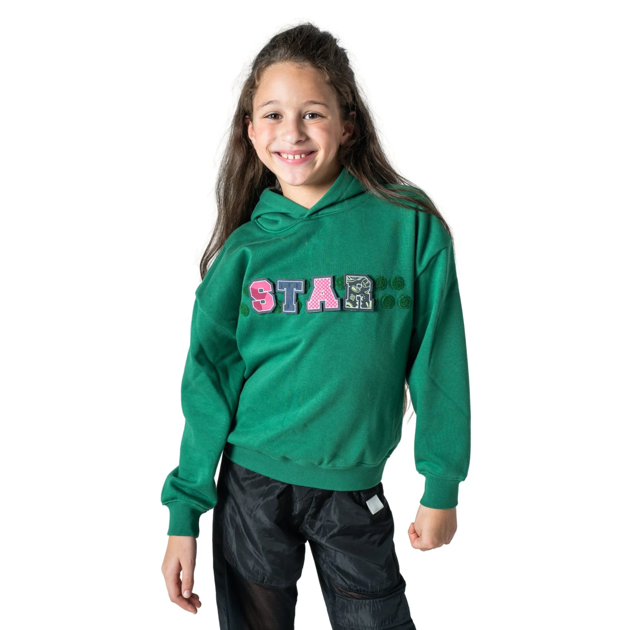 Interchangeable Velcro Patch Hoodie -- Unisex