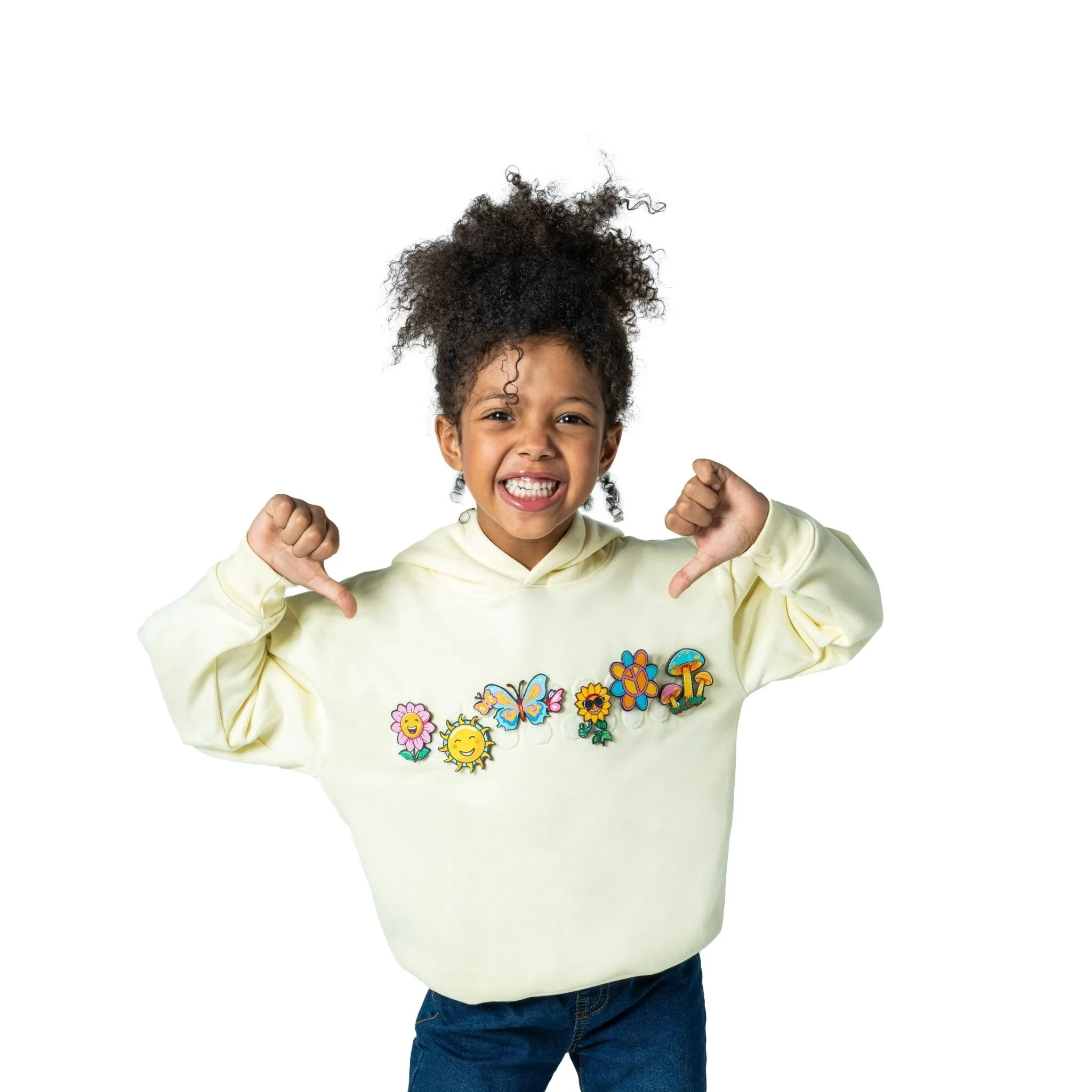 Interchangeable Velcro Patch Hoodie -- Unisex