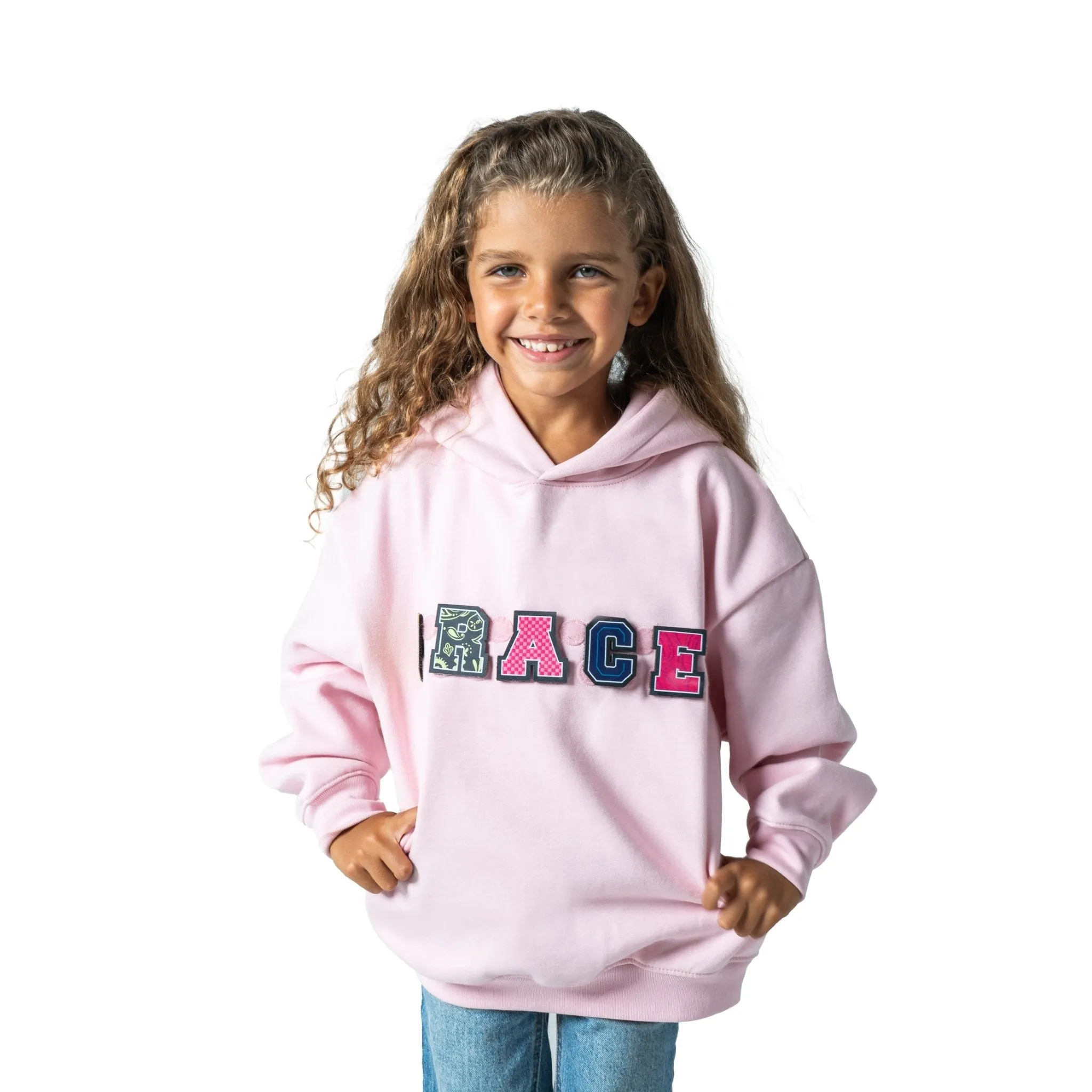 Interchangeable Velcro Patch Hoodie -- Unisex