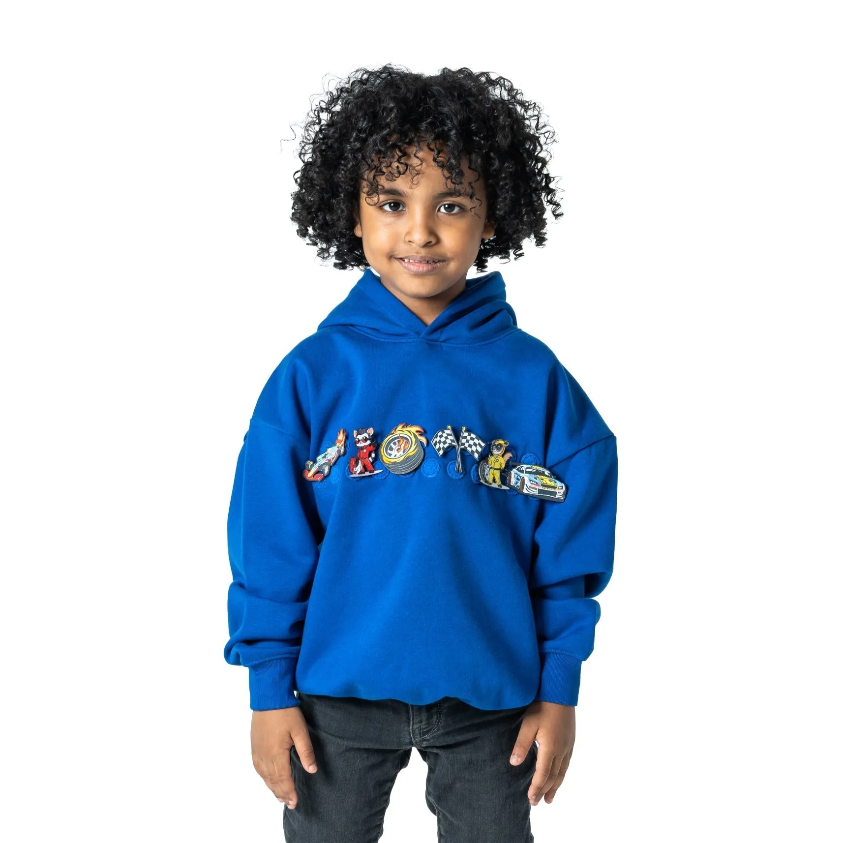 Interchangeable Velcro Patch Hoodie -- Unisex