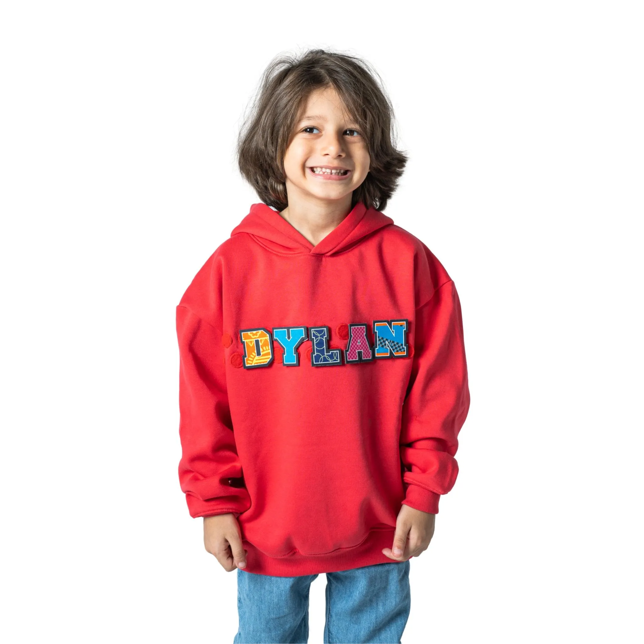 Interchangeable Velcro Patch Hoodie -- Unisex