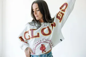 Iowa State Phipps Split Cropped Long Sleeve