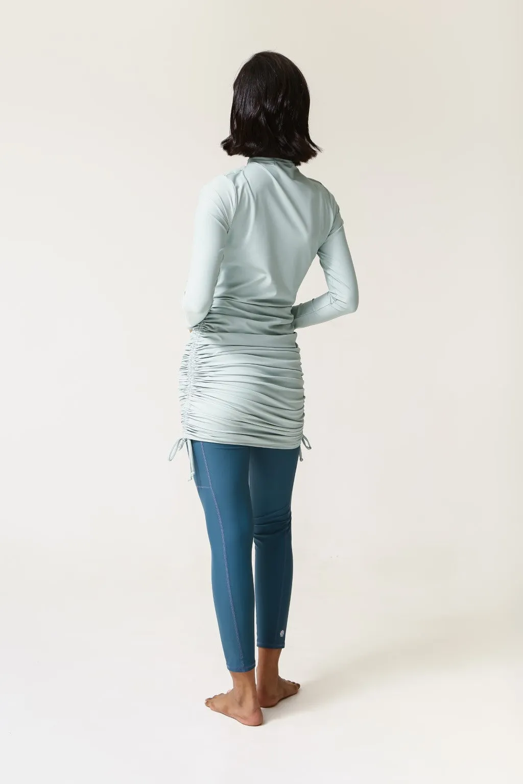 Isla Swim Dress - Aqua