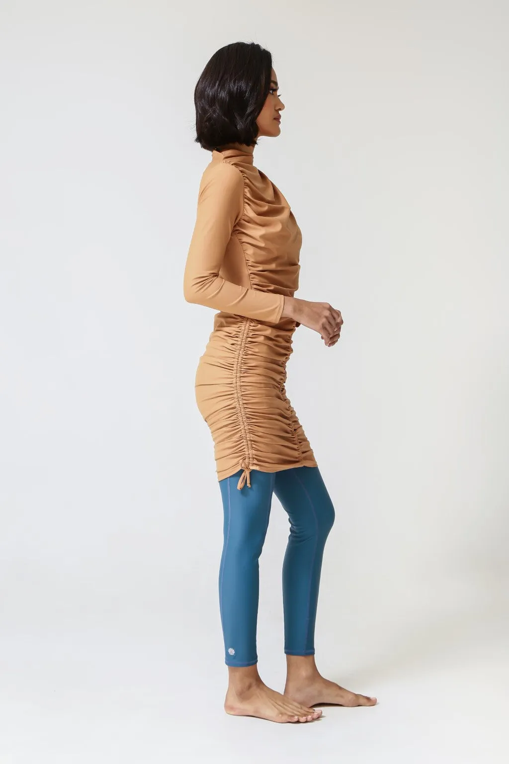 Isla Swim Dress - Sand