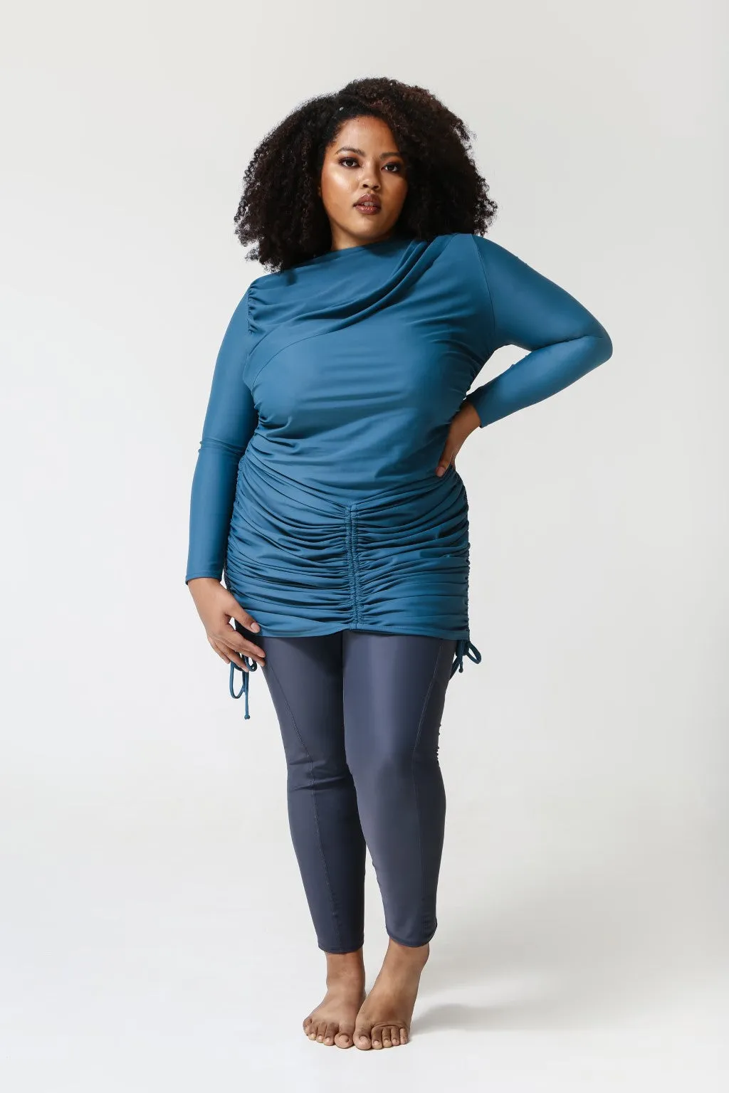 Isla Swim Dress - Wave