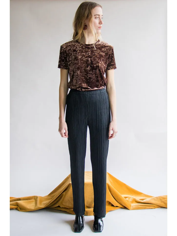 Issey Miyake Classic Straight Trouser, Black