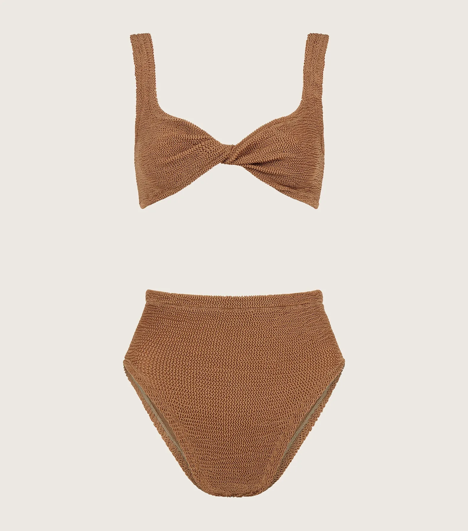 Jamie Bikini - Metallic Cocoa