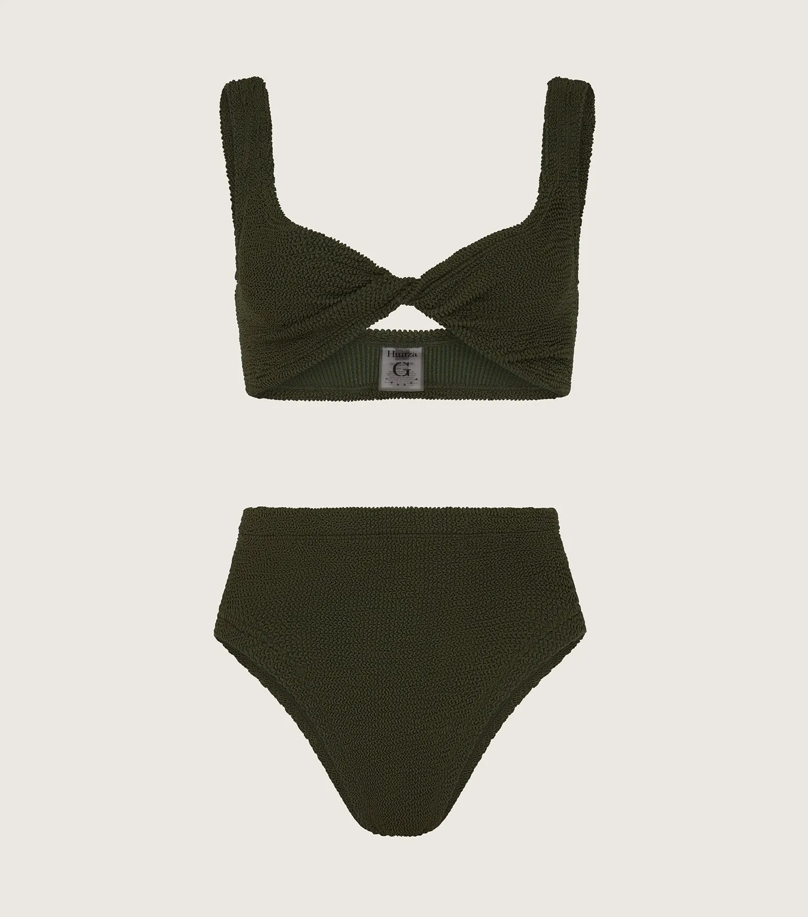 Jamie Bikini - Metallic Khaki