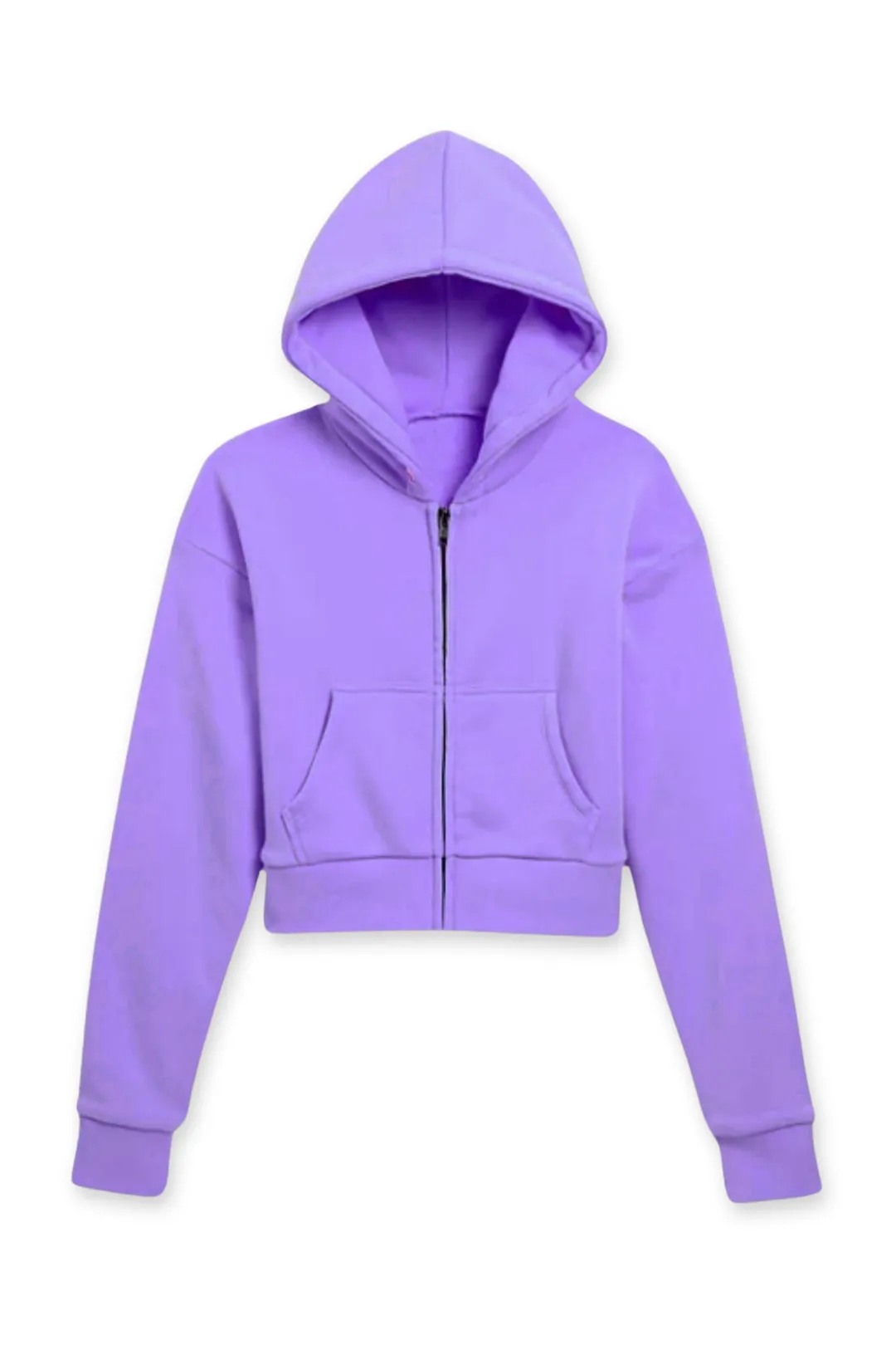 Katie J Dylan Crop Zip Sweatshirt