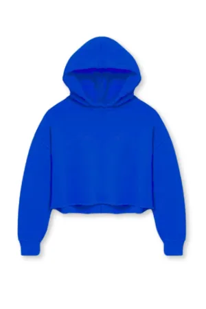 Katie J Shane Cropped Pullover Hoodie