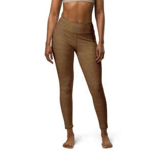 Kente (Black) Yoga Leggings