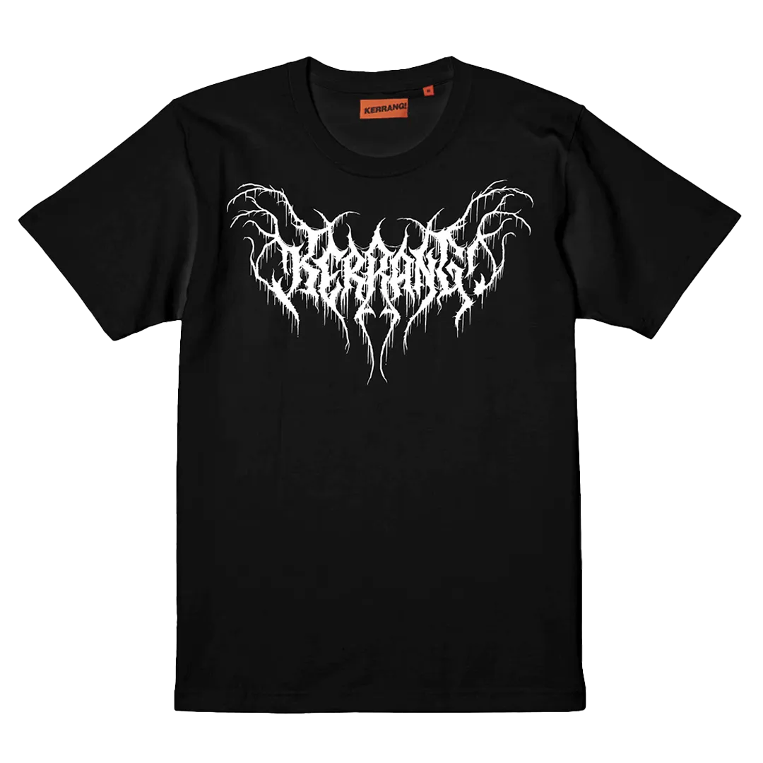 KERRANG! BLACK METAL LOGO TEE