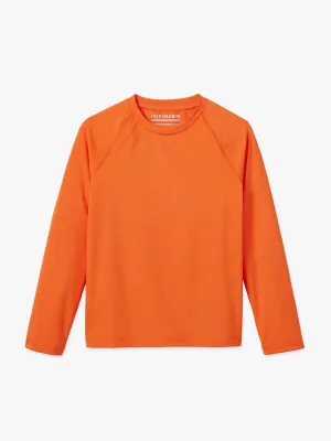 Kids Anchor Rashguard | Neon Orange
